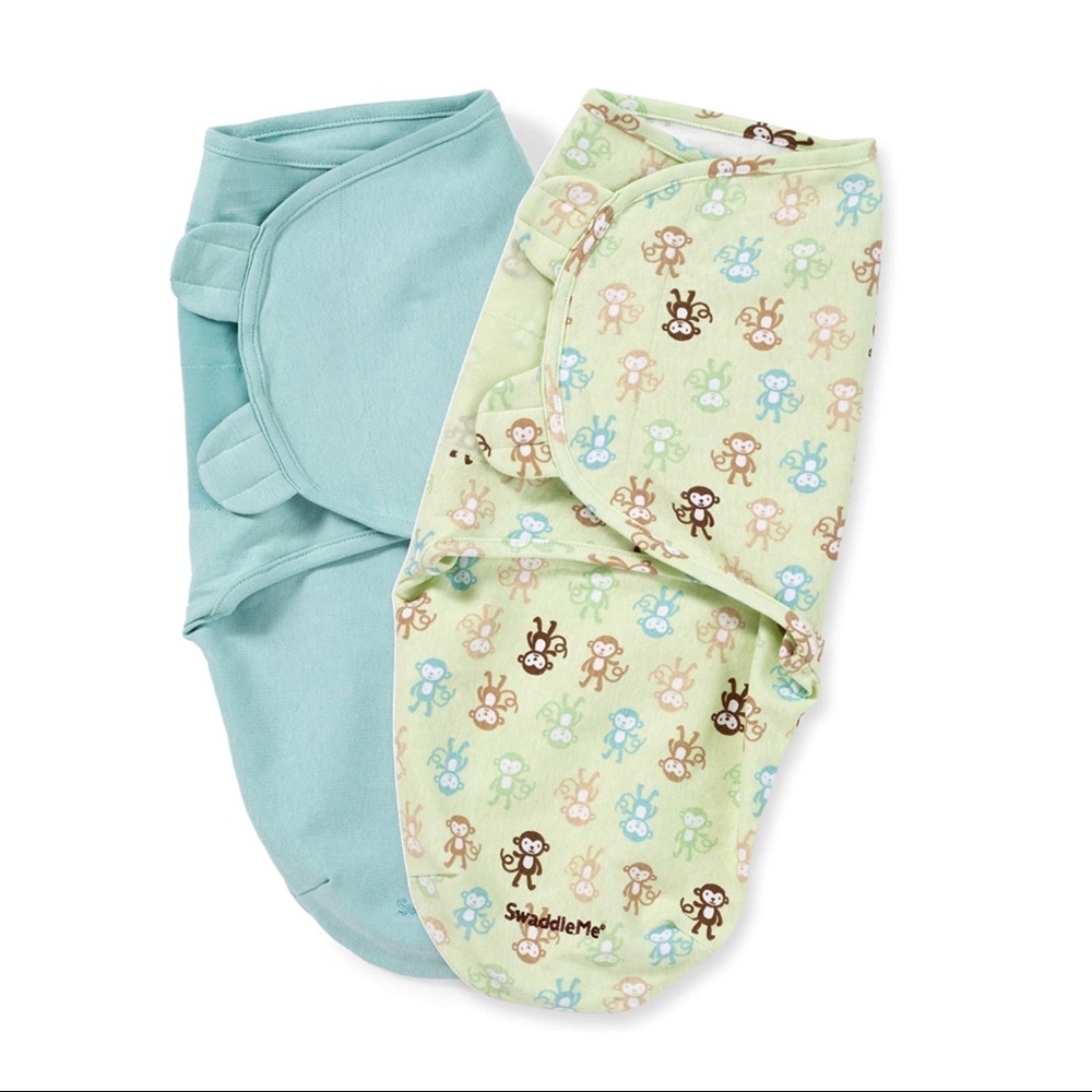 New 2 pack swaddleMe wraps